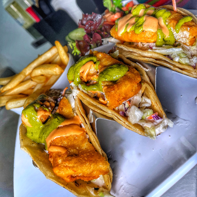 Fish Tacos.