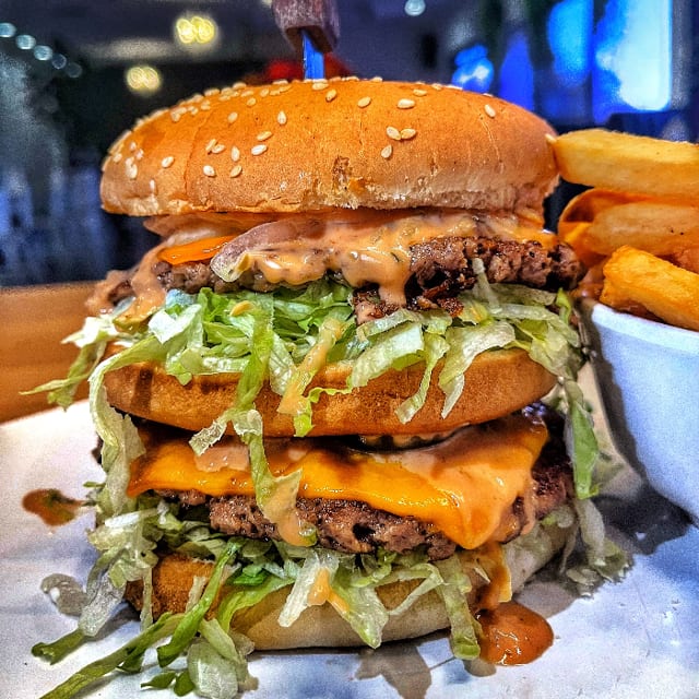 The Mac Attack Burger.