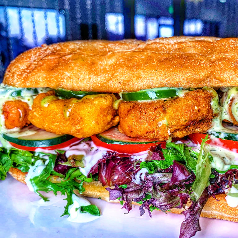 Fresh Fish Sandwich: A Local Favorite
