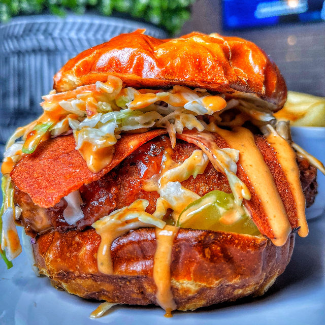The Roadhouse Burger.